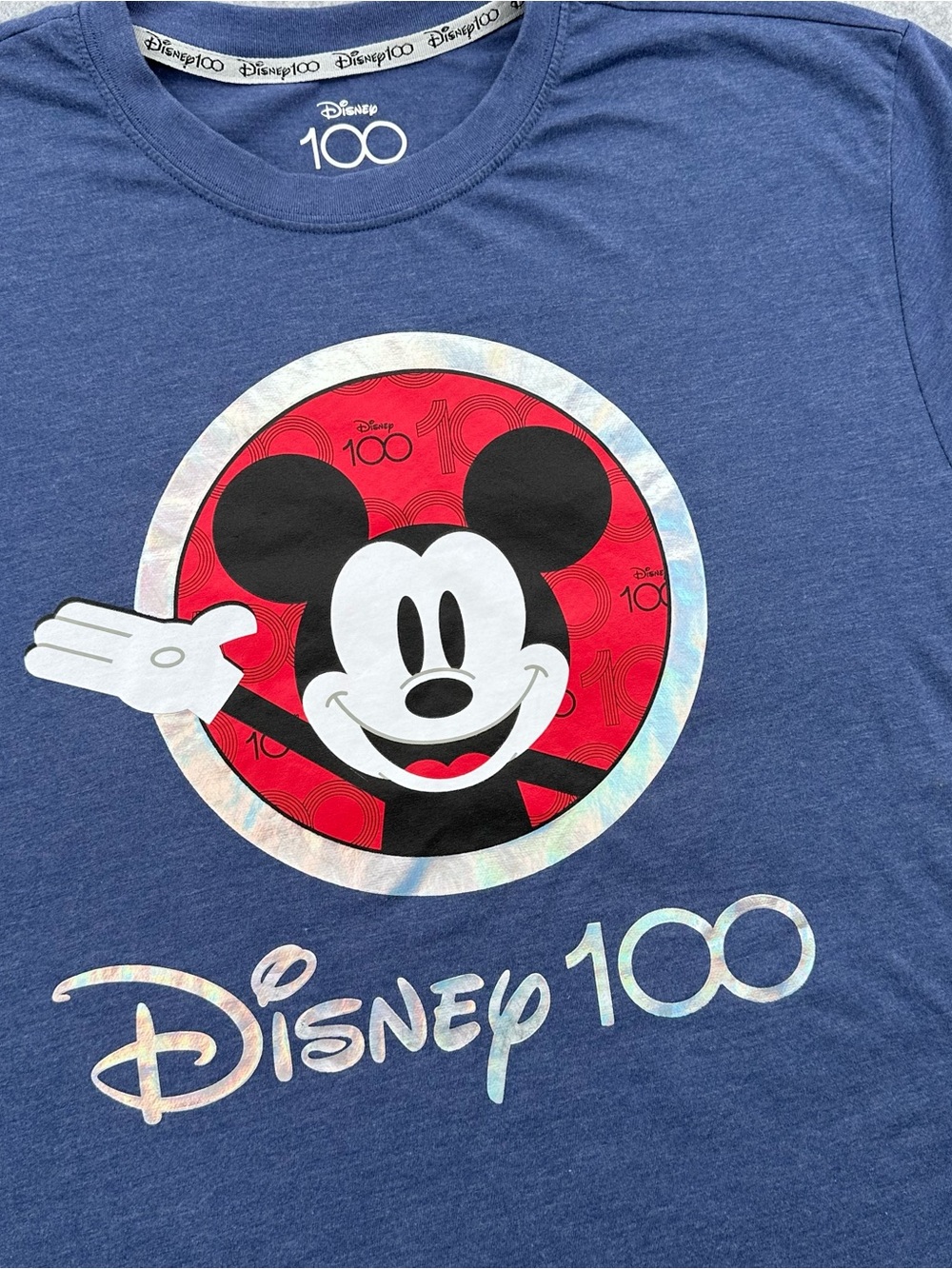 Disney Mickey Mouse 100 Graphic Tee - Women’s